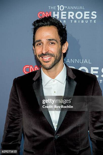 Amir Arison attends the 10th Anniversary CNN Heroes at American Museum of Natural History on December 11, 2016 in New York City.