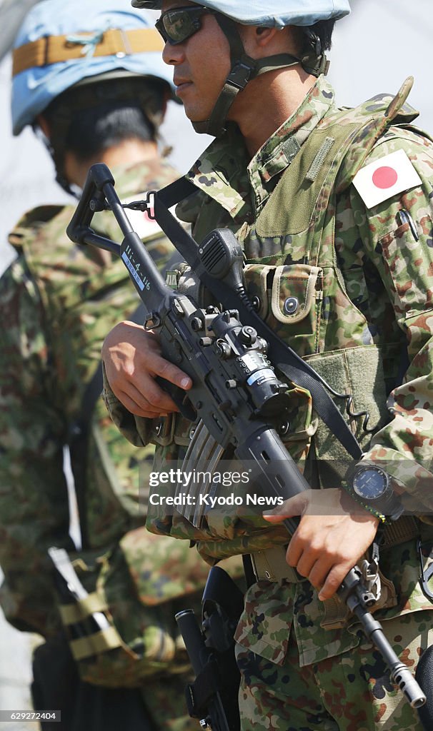 Japanese peacekeepers ready to perform rescue mission in S. Sudan