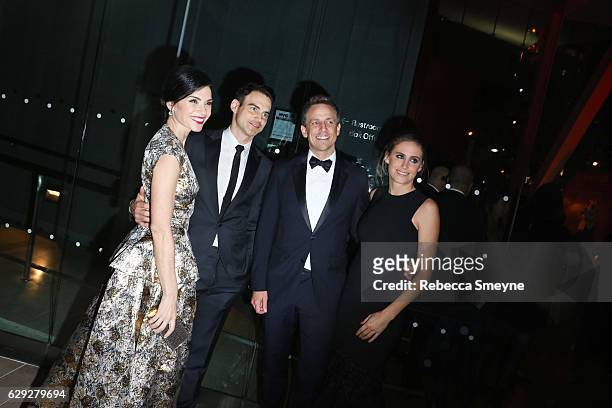 Julianna Margulies, Keith Lieberthal, Seth Meyers, and Alexi Ashe Meyers attend "An Evening Honoring Carolina Herrera" Lincoln Center Corporate Fund...