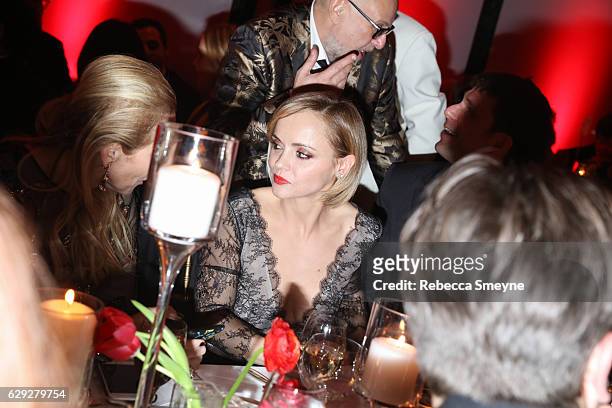 Christina Ricci attends "An Evening Honoring Carolina Herrera" Lincoln Center Corporate Fund Gala at Alice Tully Hall at Lincoln Center on December...