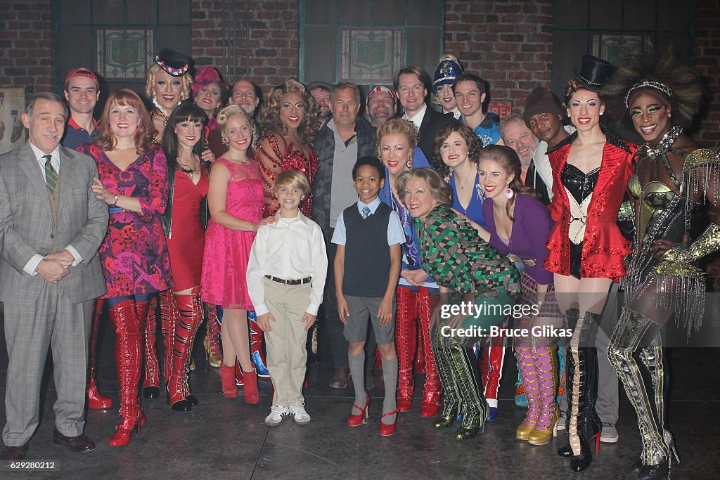 Celebrities Visit Broadway - December 11, 2016