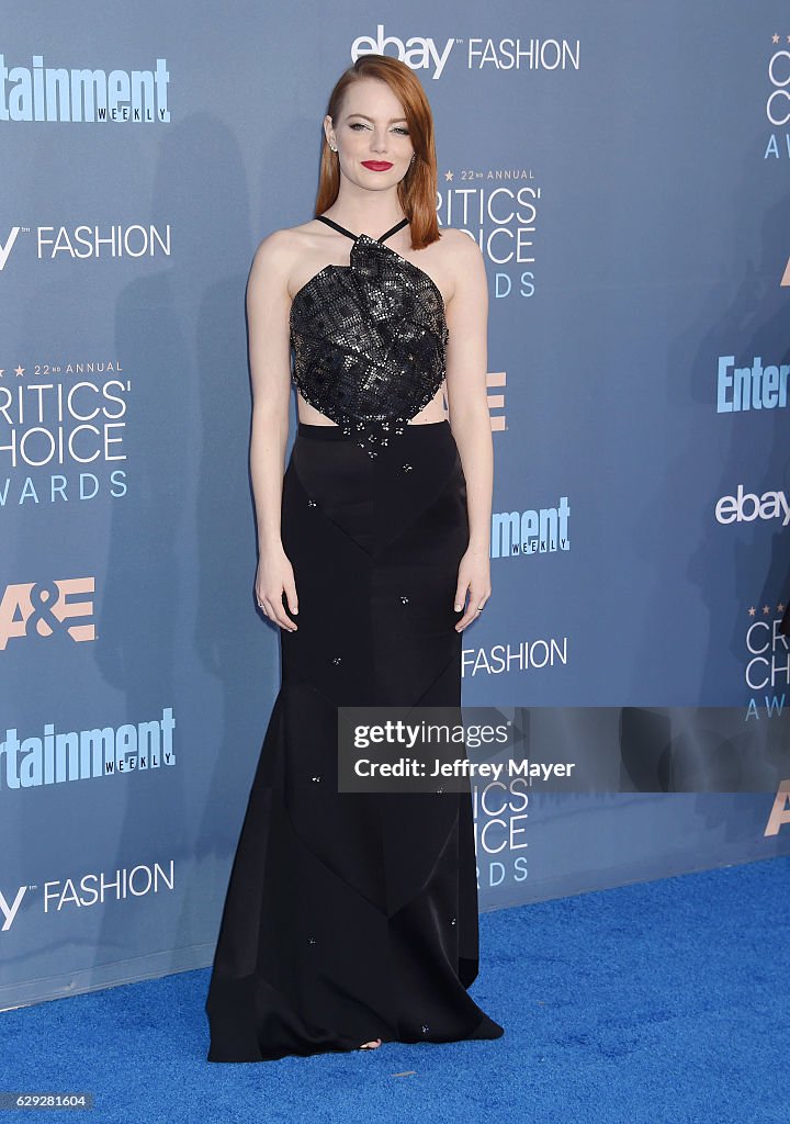 The 22nd Annual Critics' Choice Awards - Arrivals