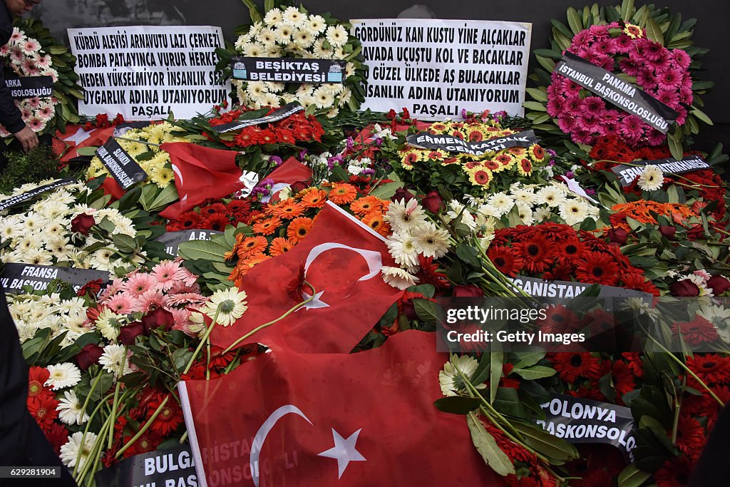 Aftermath Of Suicide Bomb Attacks In Istanbul