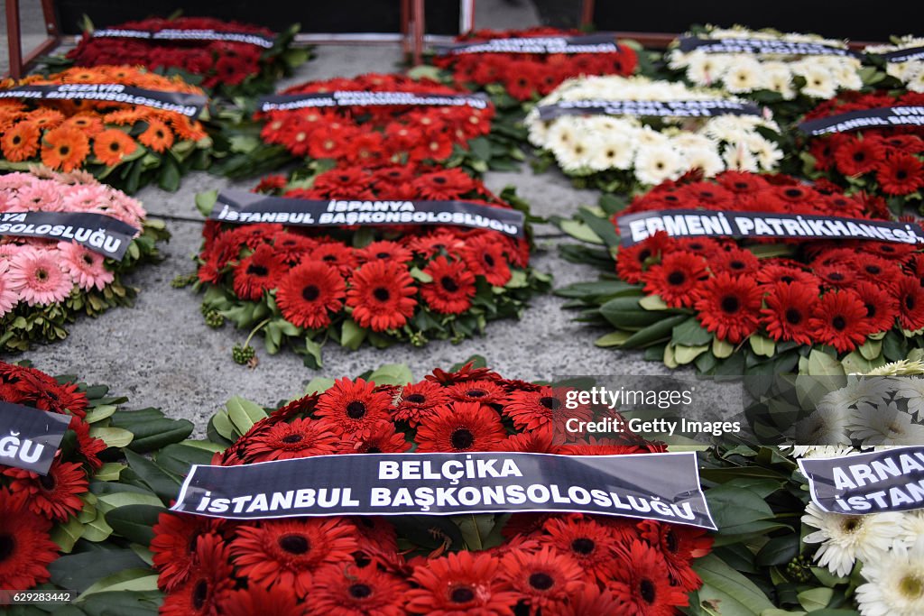 Aftermath Of Suicide Bomb Attacks In Istanbul