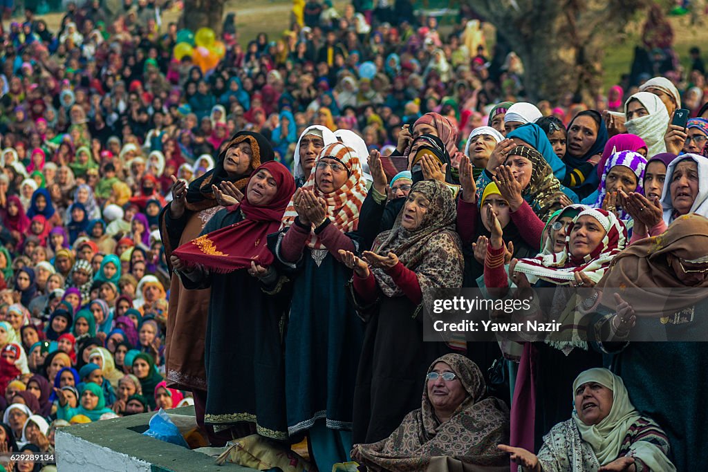 Prophet Mohammed Birth Marked In Kashmir