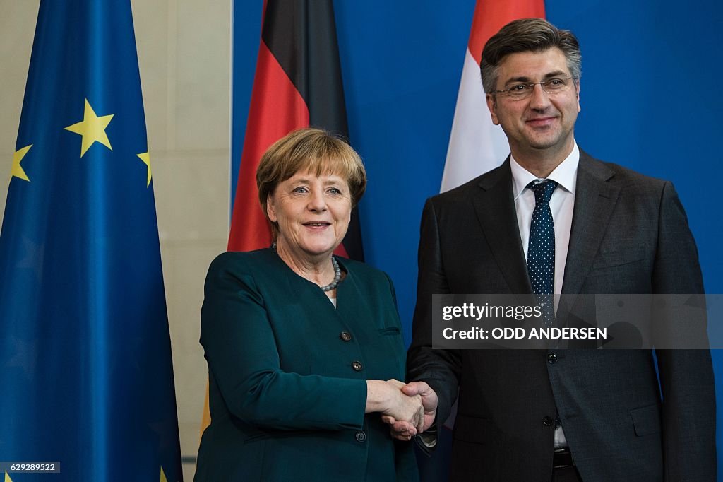 GERMANY-CROATIA-POLITICS-DIPLOMACY