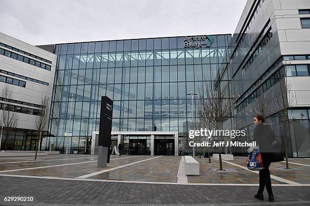 General view of the Kilmarnock campus of Ayrshire College opened today by First Minister of Scotland Nicola Sturgeon on December 12, 2016 in...