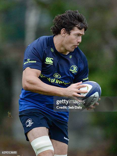 Dublin , Ireland - 12 December 2016; Mike McCarthy of Leinster during squad training at UCD in Belfield, Dublin.