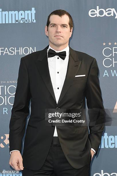 Timothy Simons attends the 22nd Annual Critics' Choice Awards - Arrivals at Barker Hangar on December 11, 2016 in Santa Monica, California.