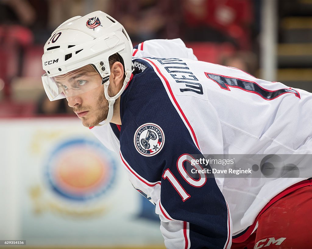 Columbus Blue Jackets v Detroit Red Wings