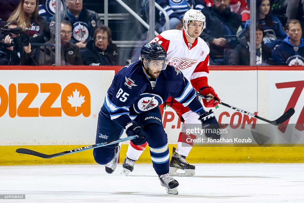 Detroit Red Wings v Winnipeg Jets