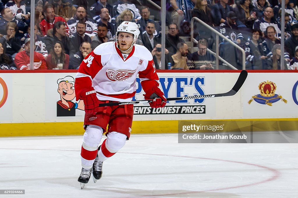 Detroit Red Wings v Winnipeg Jets