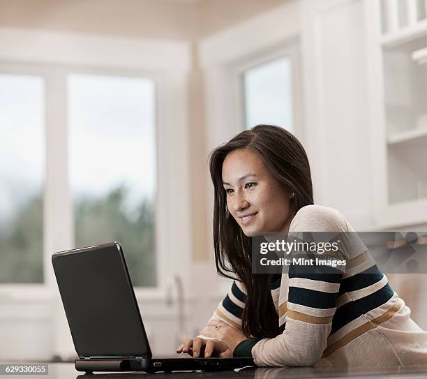 Angled Laptop Device Photos and Premium High Res Pictures - Getty Images