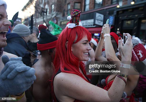 Speedo Run 261 Santa Speedo Run Boston Stock Photos, High-Res Pictures, and Images ...