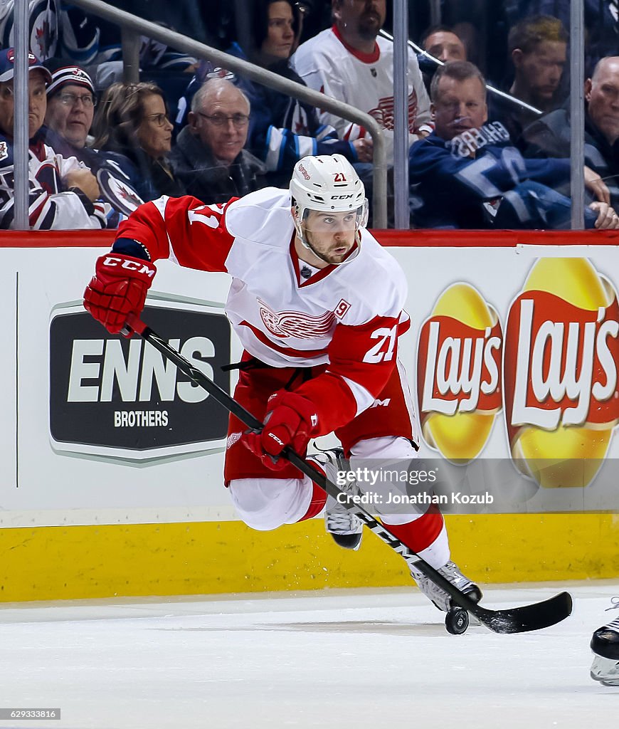 Detroit Red Wings v Winnipeg Jets