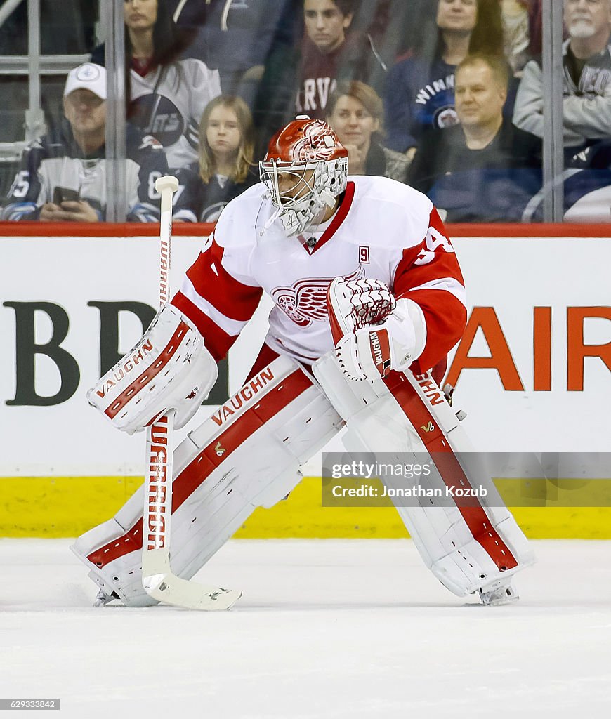 Detroit Red Wings v Winnipeg Jets