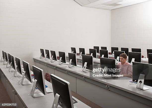 Computer Training Lab Grey 1,350 Computer Training Room Stock Photos, High-Res Pictures, and ...