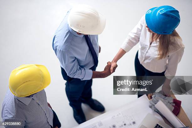 this is an agreement! - construction contract stock pictures, royalty-free photos & images