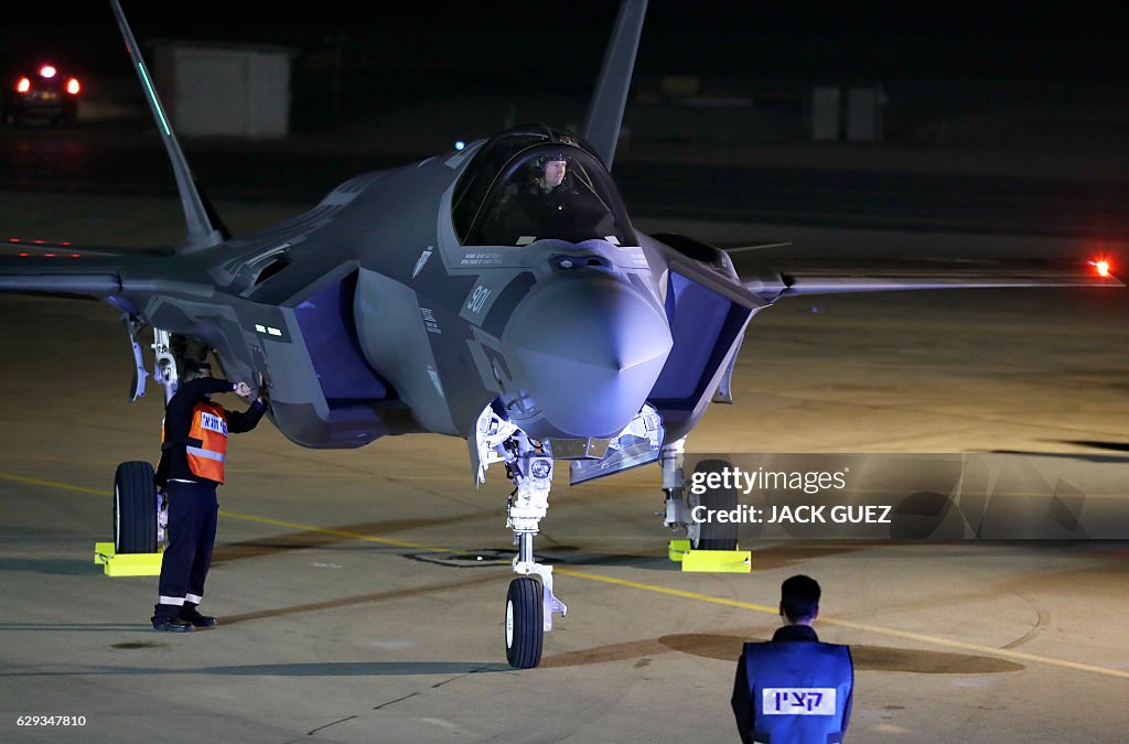 ISRAEL-US-DEFENCE-POLITICS-F-35