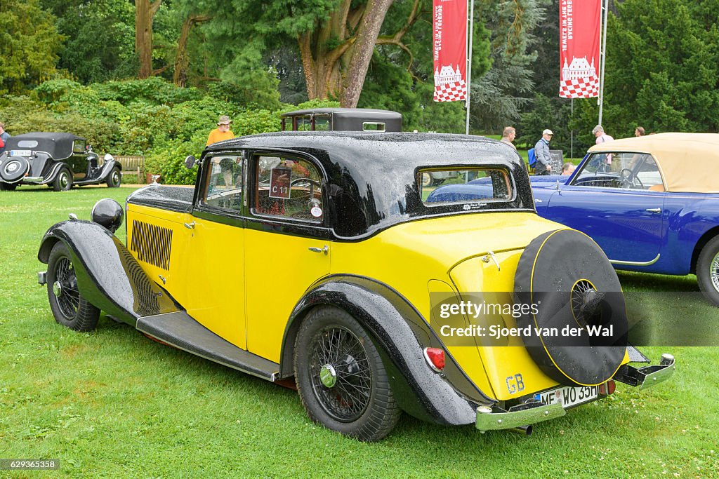 Bentley 3.5 litre Park Ward Sports Saloon 1934 vintage car