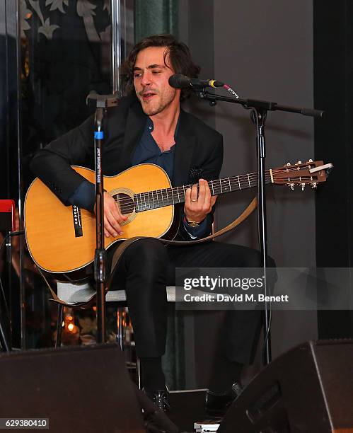 Jack Savoretti attends Rosewood Mini Wishes Gala Dinner in support of Great Ormond Street Hospital on December 12, 2016 in London, England.