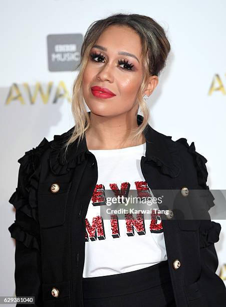 Rebecca Ferguson attends the BBC Music Awards at ExCel on December 12, 2016 in London, England.