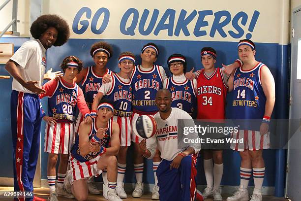 Globetrotters" - When Adam attends a Globetrotters game, he falls in love with the "theatrics" of the team and tries doing his own tricks on the...