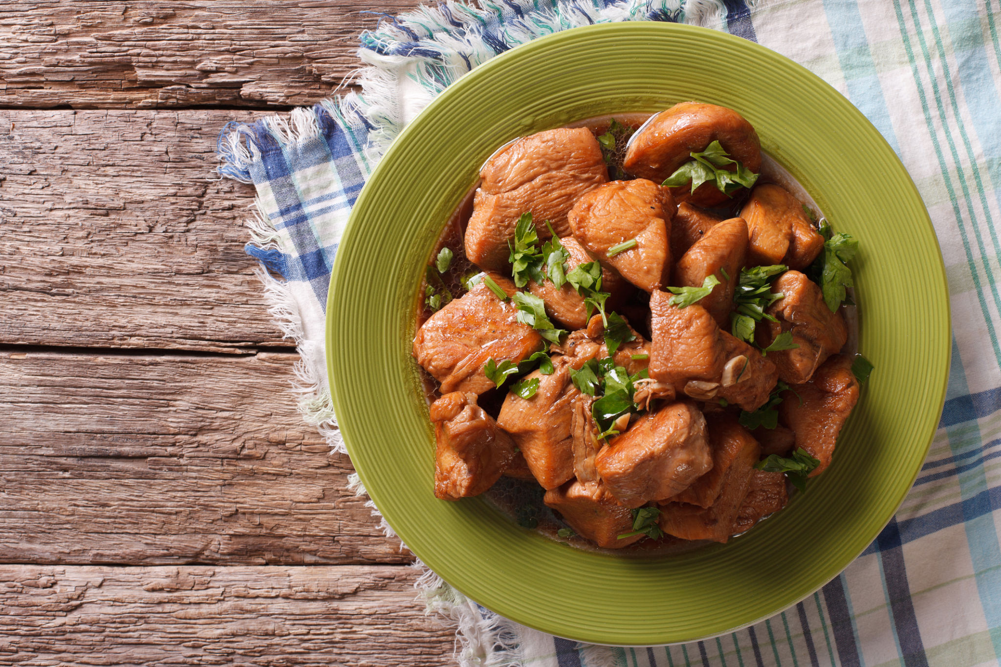 garlic soy chicken