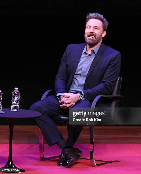 Ben Affleck attends TimesTalks at the NYU Skirball Center for the Performing Arts on December 12, 2016 in New York City.