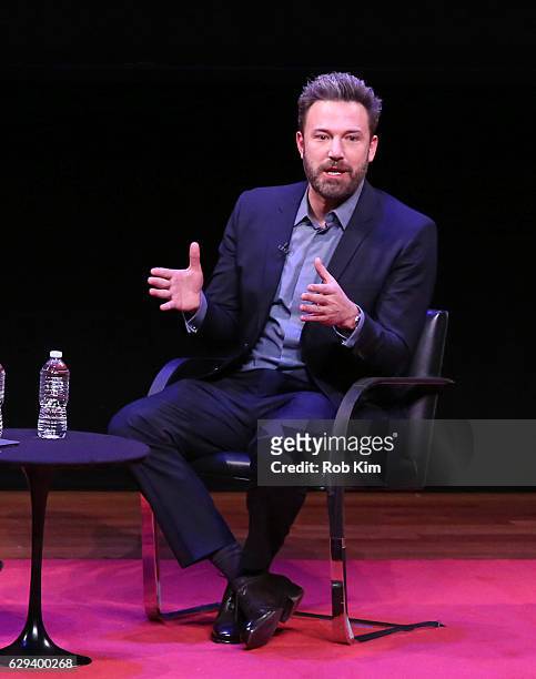 Ben Affleck attends TimesTalks at the NYU Skirball Center for the Performing Arts on December 12, 2016 in New York City.