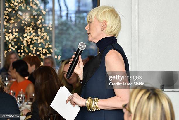 Joanna Coles attends Hearst Chief Content Officer Joanna Coles Hosts the Hearst 100 Luncheon at Michael's on December 12, 2016 in New York City.