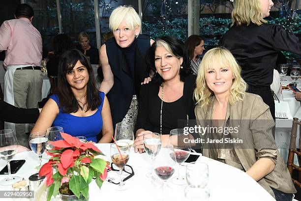 Aarthi Ramamurthy, Joanna Coles, Tammy Haddad and Malin Akerman attend Hearst Chief Content Officer Joanna Coles Hosts the Hearst 100 Luncheon at...