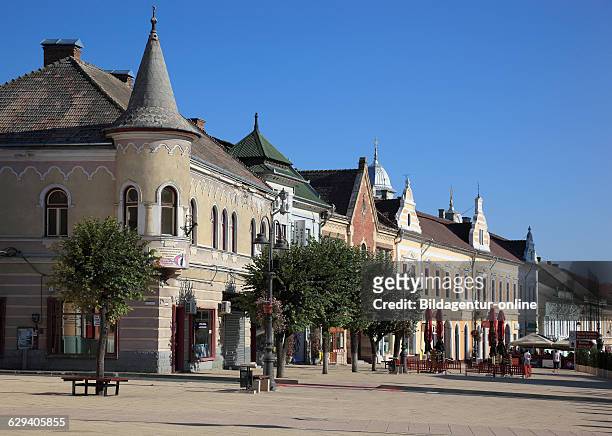 City center, Turda, German Thornburg, a city in Cluj county in Transylvania, Romania