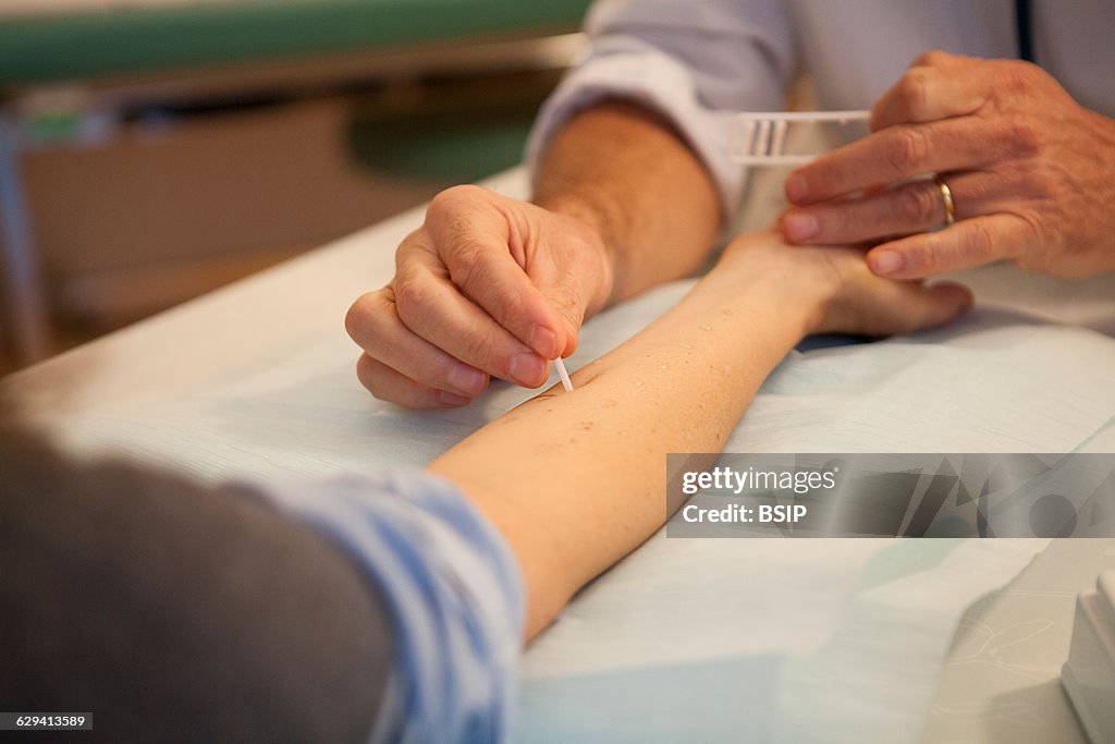Allergy consultation