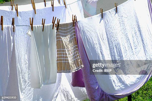 Clothes line.