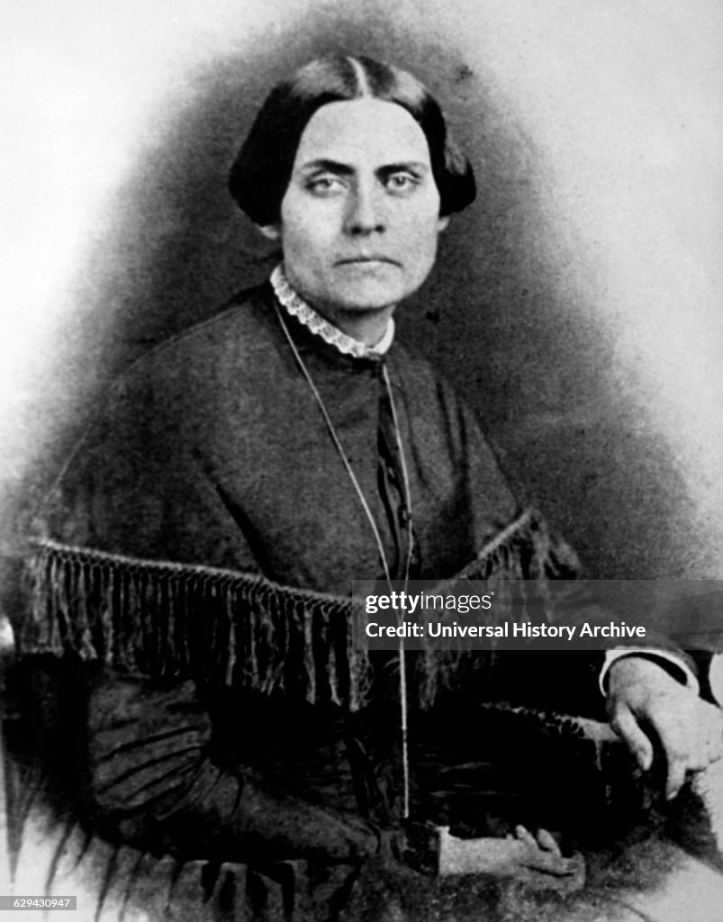 Susan B. Antony Suffrage Movement Leader