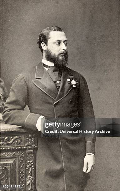 Albert Edward , Future Edward VII King of England 1901-10,Portrait as Prince of Wales, circa late 1860's.