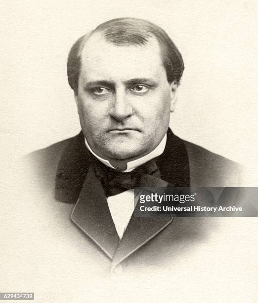 Napoleon Joseph Charles Paul Bonaparte , son of Jerome Bonaparte and French Politician, Portrait, circa 1860.