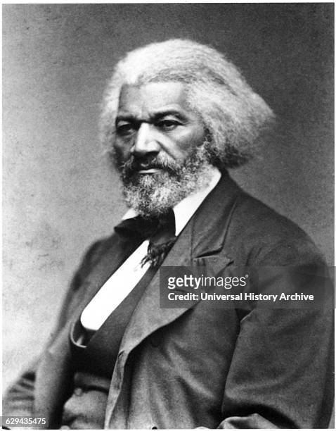 Frederick Douglass , African-American Abolitionist, Portrait, circa 1874.