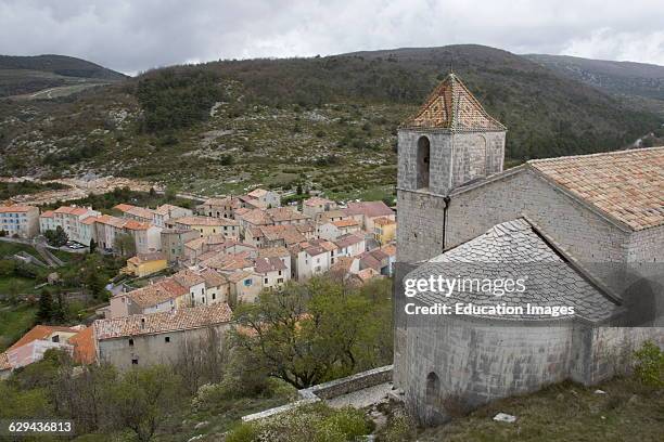 Picturesque Village of Comps, Artuby Var Department, South of France.