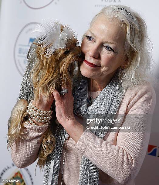 Grace Forster attends 2016 Bash for the Bulldogs Long Island Bulldog Rescue Holiday Fundraising Gala at The London Hotel on December 12, 2016 in New...