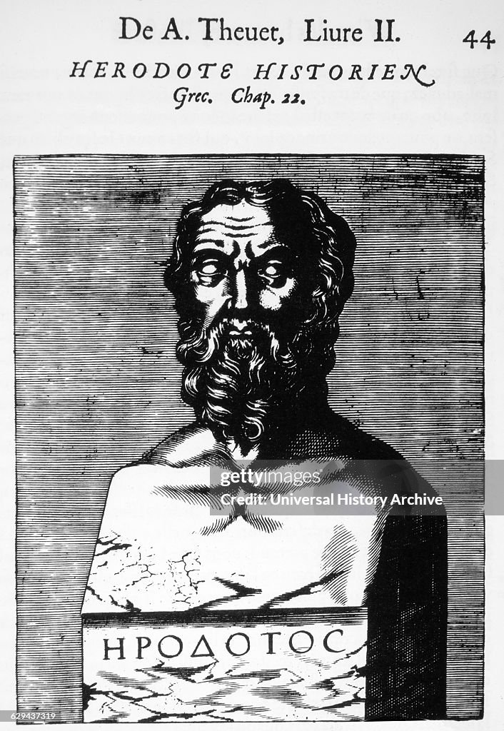 Herodotus Greek Historian Man