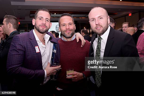 Will Rivera, Ricardo Santana and Wayne Downey attend The 31st Annual Toys Party at Pier 60 on December 11, 2016 in New York City.
