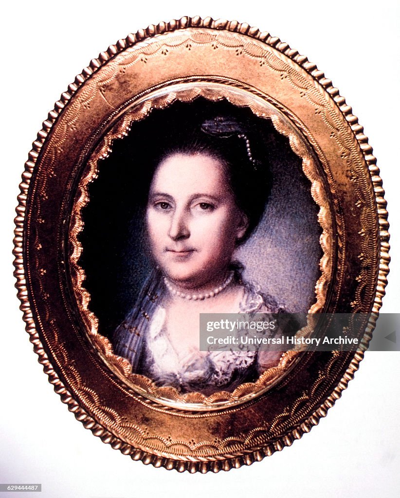 Martha Washington , Wife of George Washington, First US President,... News Photo - Getty Images Martha Washington , Wife of George Washington, First US President,... News Photo - Getty Images