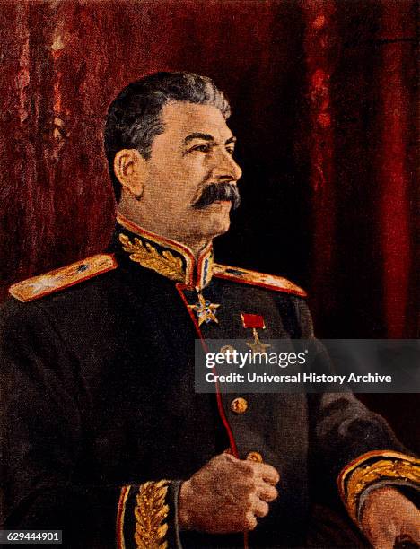Joseph Stalin , Soviet Communist Leader and Head of U.S.S.R, Portrait.