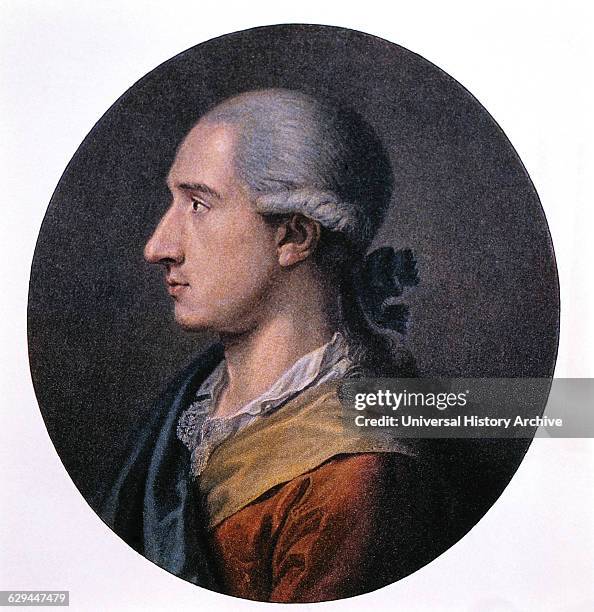 Goethe German 409 Johann Wolfgang Von Goethe 1749 1832 Stock Photos, High-Res ...