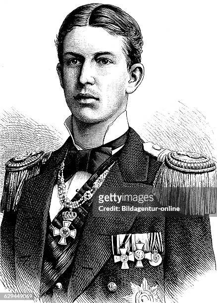 Prince henry of prussia, also known as albert wilhelm heinrich of prussia, 1862 - 1929, grand admiral and commander of the imperial german navy,...