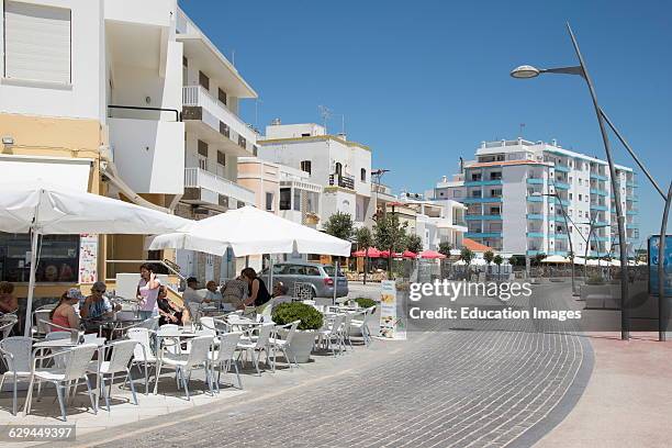 Armacao de Pera a holiday resort on the Algarve Portugal.