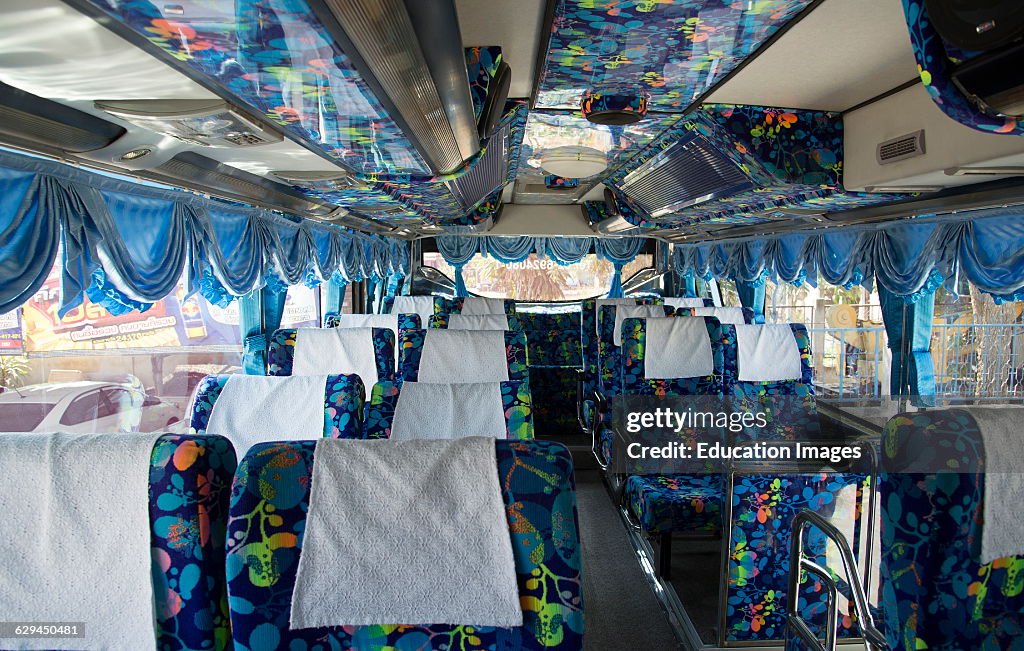 Tourist Bus Interior