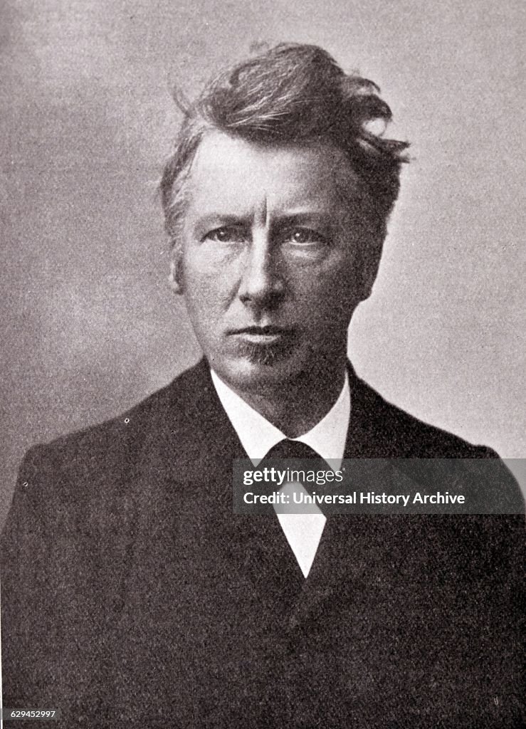 Jacobus Henricus VAN'T Hoff (1852-1910) Dutch chemist. Nobel prize for chemistry 1901